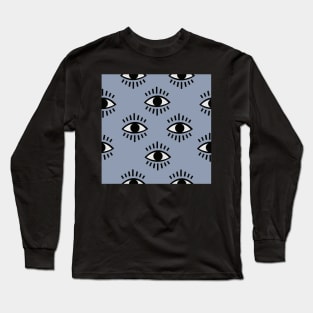 Eyes Pattern Long Sleeve T-Shirt